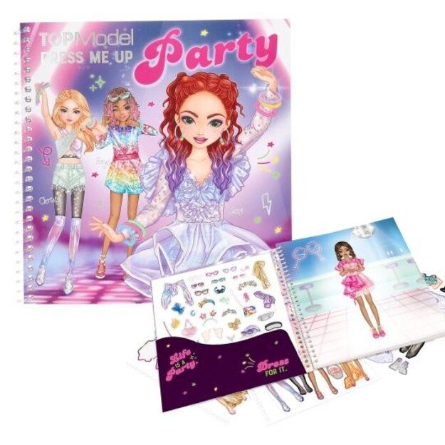 TOPModel - Dress Me Up Stickerbook Party ( 0413438 ) 1