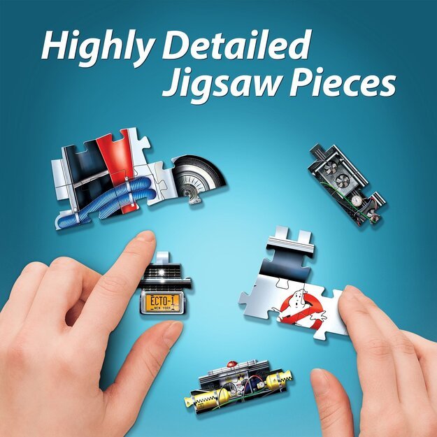 Wrebbit 3D Puzzle - Ghostbusters - Ecto-1 (40970039) 3