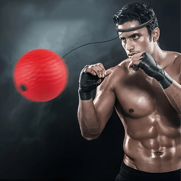 Reflex Boxing Ball Reflexówka bokso kamuolys galvos treniruotėms Pear 21