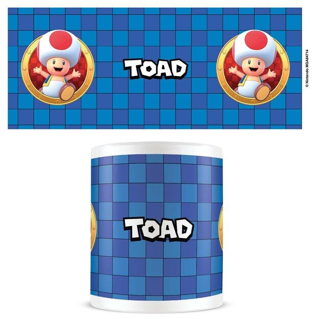 Pyramid International - Mug Super Mario (Toad 3D Port) - White 1