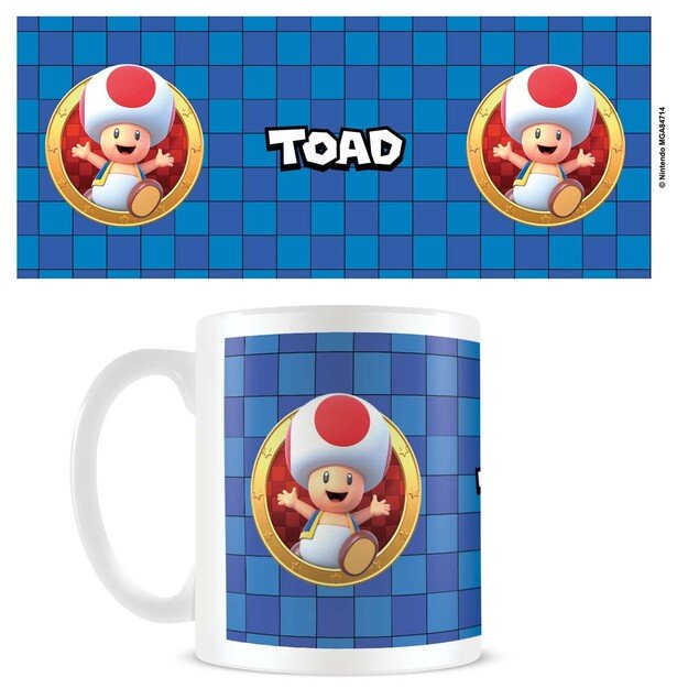 Pyramid International - Mug Super Mario (Toad 3D Port) - White 2
