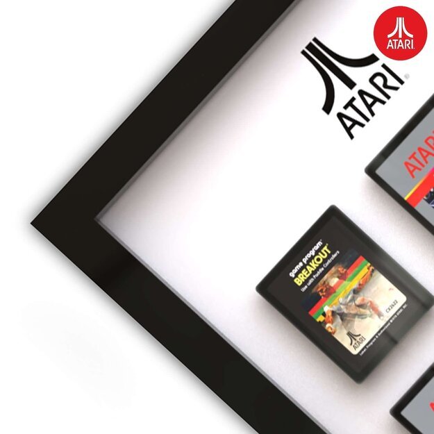 Official Atari 3D Wall Art - Cartridge Collection 5