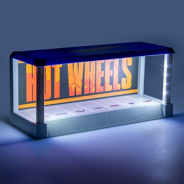 Hot Wheels Garage Display Case Light 3
