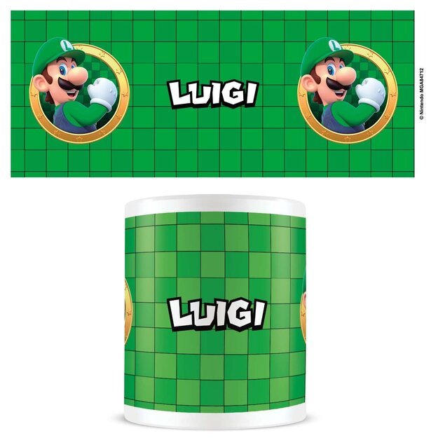 Pyramid International - Mug Super Mario (Luigi 3D Port) - White 2