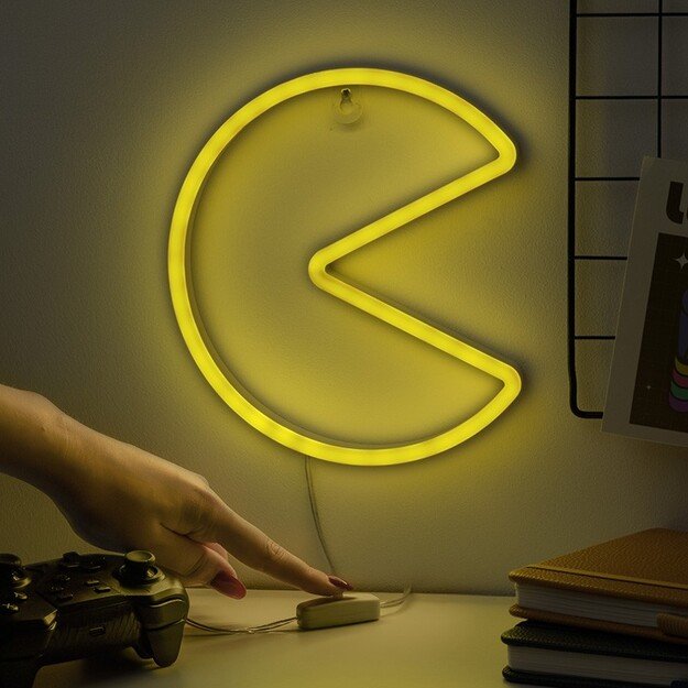 Pac Man Wall Mountable LED Neon Light 6