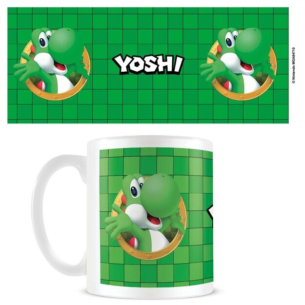 Pyramid International - Super Mario Mug (Yoshi 3D Port) - White 2
