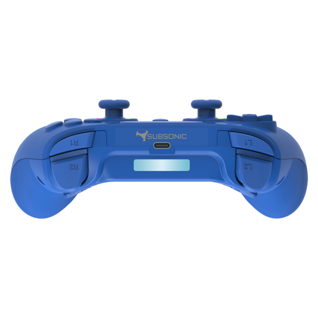 Subsonic Wireless Led Controller PS4 Blue - PS4/Pc 5