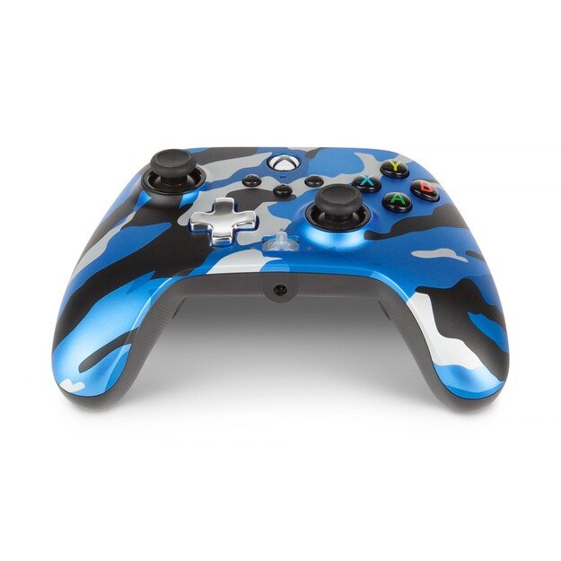 PowerA Enhanced Wired Controller For Xbox Series X - S - Blue Camo 2