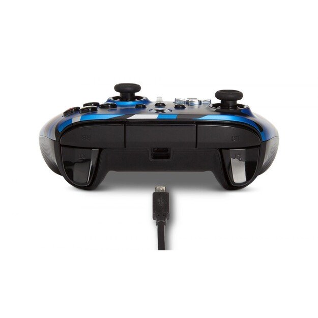 PowerA Enhanced Wired Controller For Xbox Series X - S - Blue Camo 6