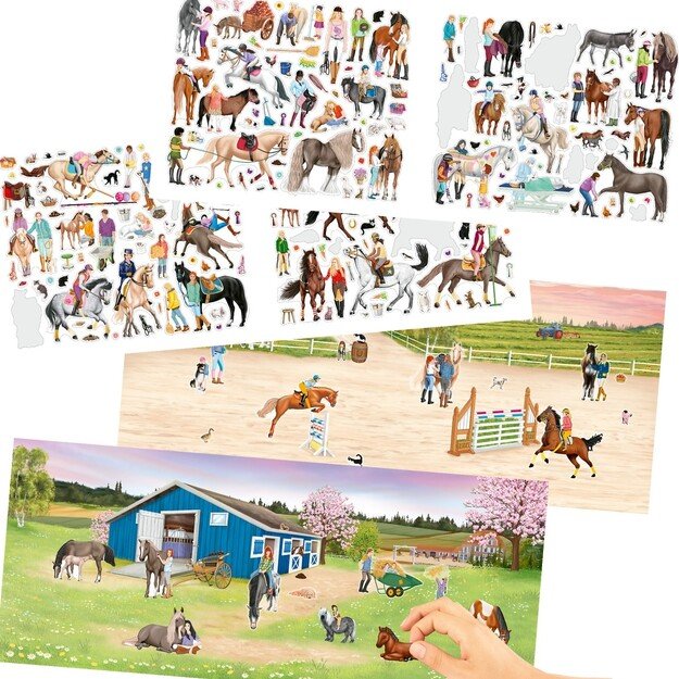 Trend - Create Your Happy Horses Colouring Book (413586) 1