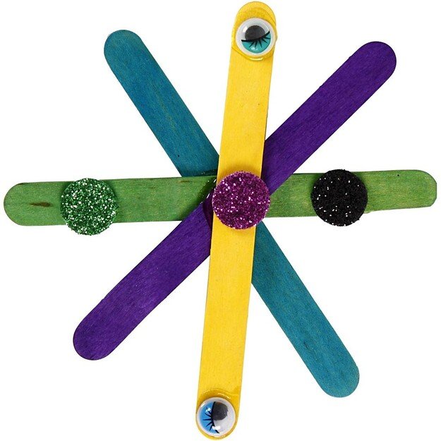 DIY Kit - Glitter & Wood Sticks Mega Set (97435) 1