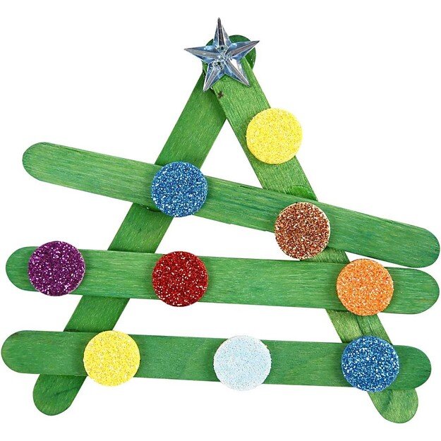 DIY Kit - Glitter & Wood Sticks Mega Set (97435) 8