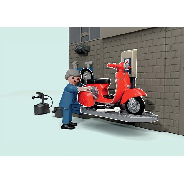 Playmobil - 60s Vespa Garage (71620) 2