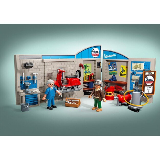 Playmobil - 60s Vespa Garage (71620) 3
