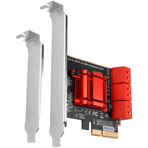 Adaptors AXAGON PCES-SA6 2