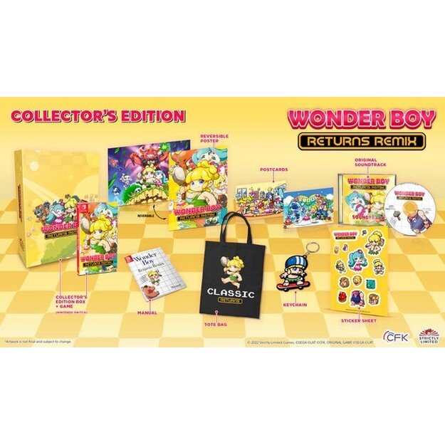 Wonder Boy Returns Remix Collectors Edition - (Strictly Limited Games)
      
        - Nintendo Switch 1
