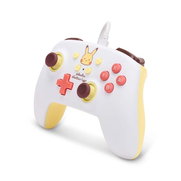 PowerA Enhanced Wired Controller for Nintendo Switch - Pikachu Electric Type 7