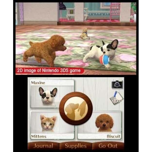 Nintendogs and Cats 3D: Toy Poodle (Select)
      
        - Nintendo 3DS 3