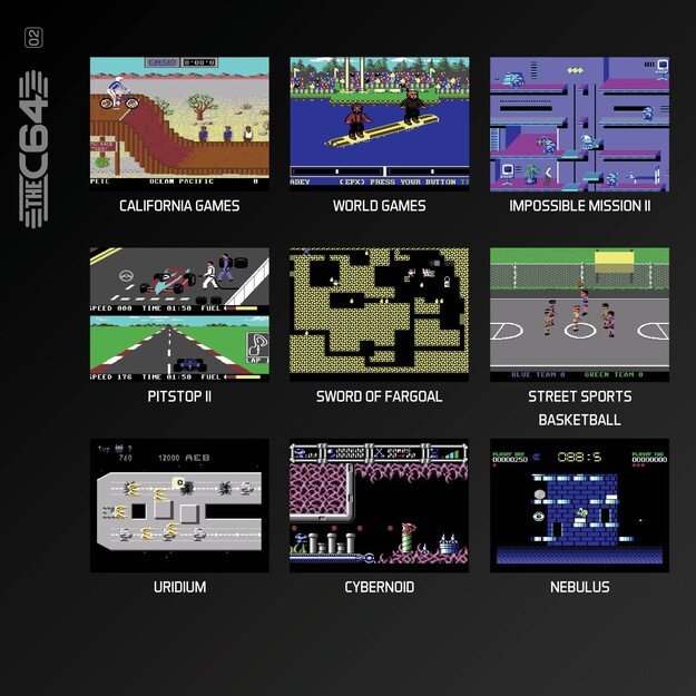 EVERCADE C64 Collection 2
      
        - BLAZE TAB Plus 3