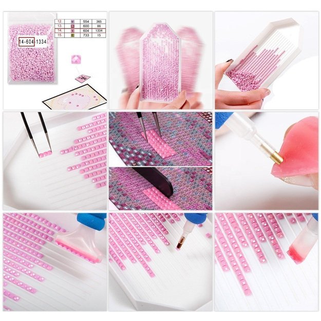 Diamond Painting Haft Diamentowy Mozaika Zestaw 5D 2 3