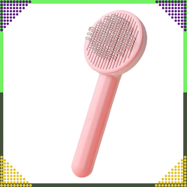 Ergonomiškos savaime išsivalančios šukos šunų ir kačių plaukams