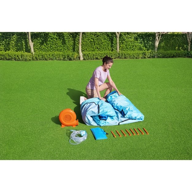 Bestway 53408 Plac Zabaw Park Wodny Dmuchany ze Zjeżdzalnią + Dmuchawa 26