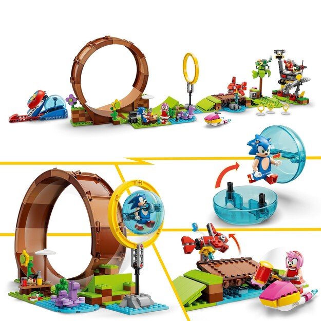 LEGO Sonic - Sonic's Green Hill Zone Loop Challenge (76994) 8
