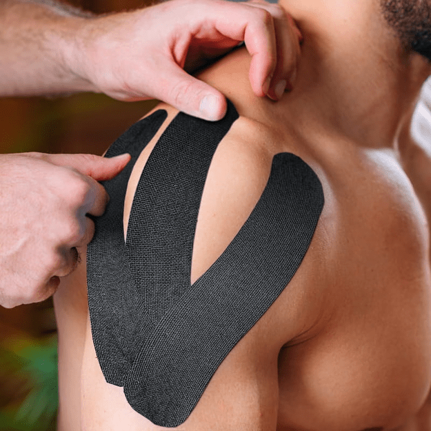 Plastry Tape Tejpy Kinesio Taping Tejp Taśma Kinesio Sport Pro 5Mx5CM 11