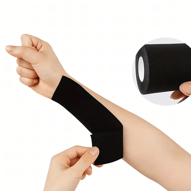 Plastry Tape Tejpy Kinesio Taping Tejp Taśma Kinesio Sport Pro 5Mx5CM 3