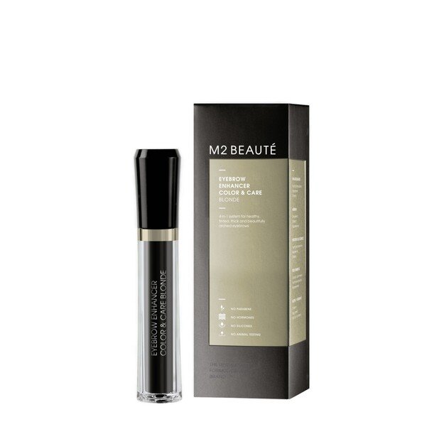 M2 Beauté - Color & Care Eyebrow Enhancer - Blonde - 6 ml 1