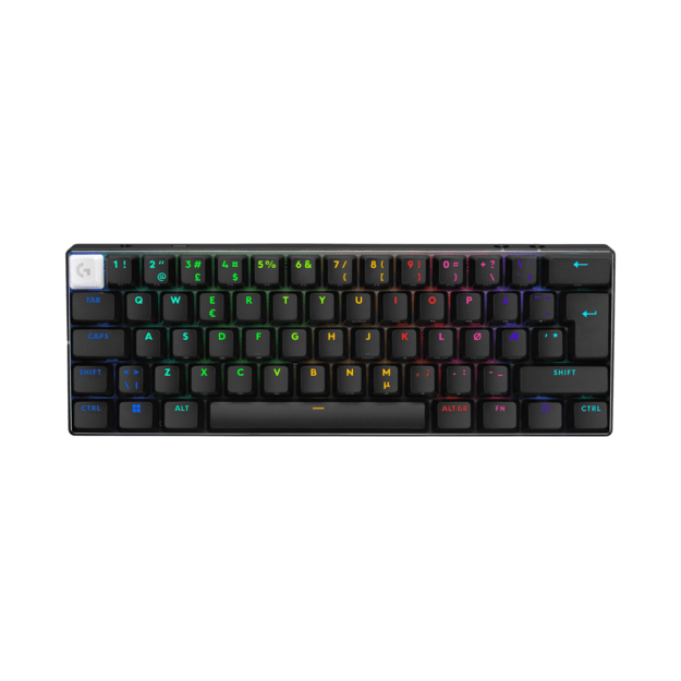 Logitech - G PRO X 60 LIGHTSPEED Wireless Gaming Keyboard - Nordic 3