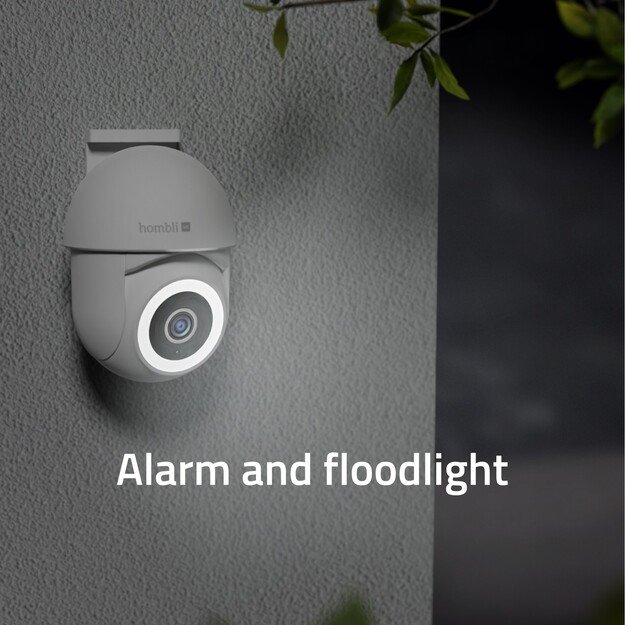 Hombli - Smart Pan & Tilt Cam 4K, White 3
