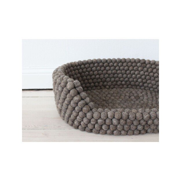 Wooldot - Dog Bed - Chestnut Brown - Medium - 60x40x20cm - (571400400435) 1