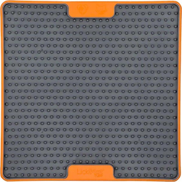 LICKIMAT - Dog Lick mat Soother Tuff Orange 20Cm - (645.5440) 2