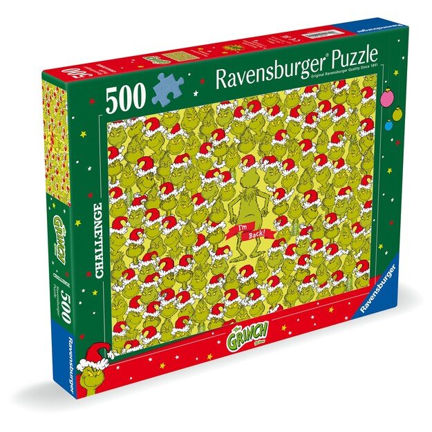 Ravensburger - Puzzle Grinch 500p (12001224) 1