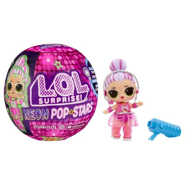 L.O.L. Surprise! - Neon Pop Stars Tots Asst (120674) 4