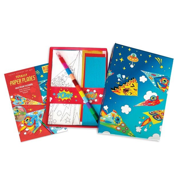 BOX CANDIY - 20 Paper Planes to Colour-In & Decorate - (BC-1958) 3