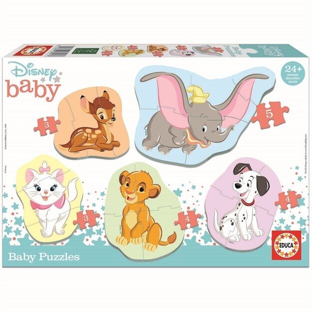 Educa - Baby Disney Animals puzzles (80-18591) 2