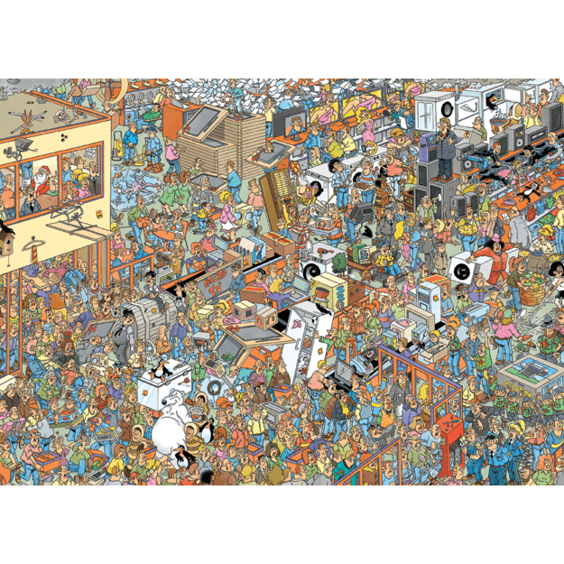 Jan Van Haasteren - Black Friday (1000 Pieces) (1119801829) 1