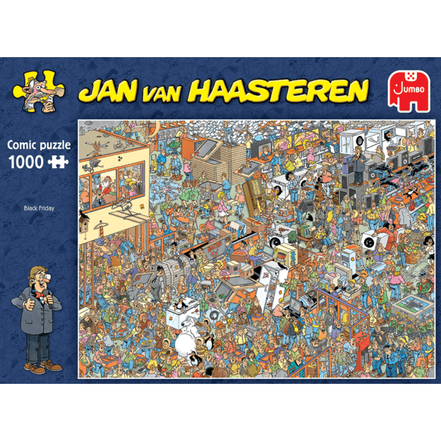 Jan Van Haasteren - Black Friday (1000 Pieces) (1119801829) 2