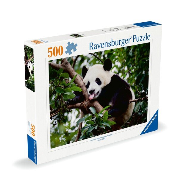 Ravensburger - Puzzle Panda Bear 500p (12000351) 1