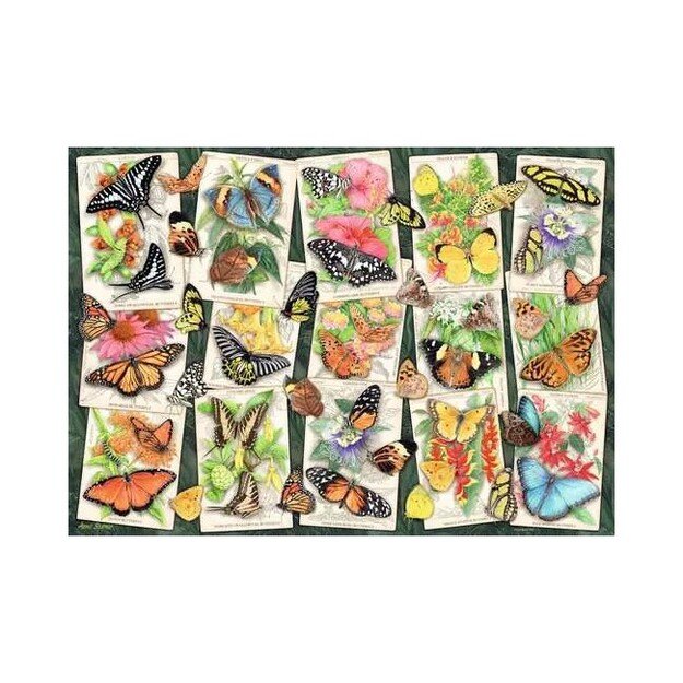 Ravensburger - Puzzle - Tropical Butterfly 1000p (12001084) 1