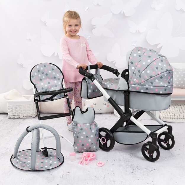 Bayer - Dolls pram Xeo deluxe set (17007AB) 6