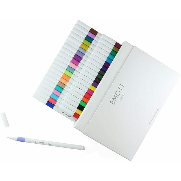 Uni - Emott Fineliner - 40 Assorted 1
