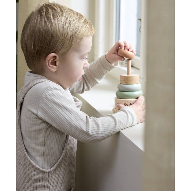 Filibabba - Wooden stacking toy - (FI-03372) 2
