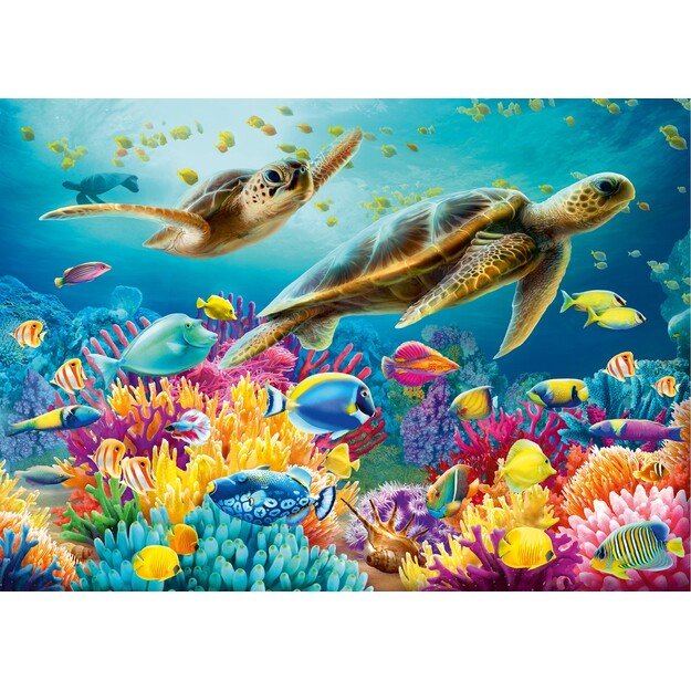 Ravensburger - Puzzle Blue Underwater World 1000p (12000577) 1