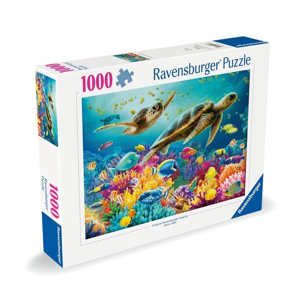 Ravensburger - Puzzle Blue Underwater World 1000p (12000577) 2