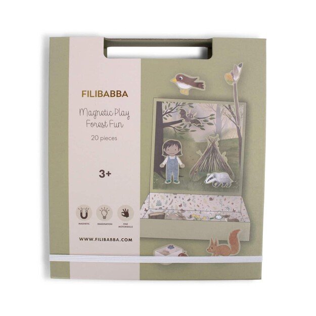 Filibabba - Magnetic play - Forest fun - (FI-03323) 2