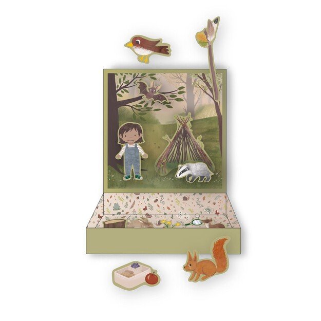 Filibabba - Magnetic play - Forest fun - (FI-03323) 3