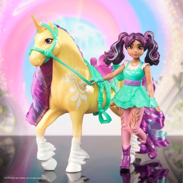 Unicorn Academy - Doll & Unicorn - Ava & Leaf (6069631) 2
